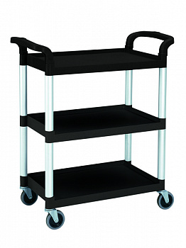 Тележка сервировочная Cambro BC331KD чер. Тележка сервировочная Cambro BC331KD чер.