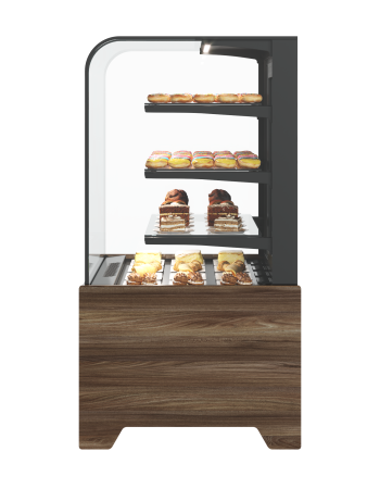 Витрина кондитерская Carboma KR70 VM 1,3-1 LIGHT 9005-0109