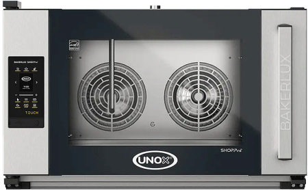Печь конвекционная UNOX XEFR-04EU-ETRV-DR со встроенным дренажем