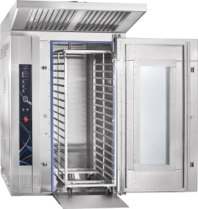 Ротационная печь Abat РПШ-16-2/1Л с с тележкой ТШГ-16-2/1 Ротационная печь Abat РПШ-16-2/1Л с с тележкой ТШГ-16-2/1