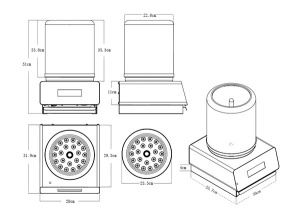 Гриль-мангал Kocateq DH Churrasco 30/1.8 Гриль-мангал Kocateq DH Churrasco 30/1.8
