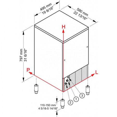 Brema IMF 58A габариты