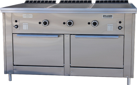 Плита газовая Вулкан ПРГ-IIA-3С 2ДШ Maxi 82352