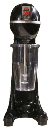 Миксер для молочных коктейлей Johny AK/2-2TA TIMER ECO чёрный