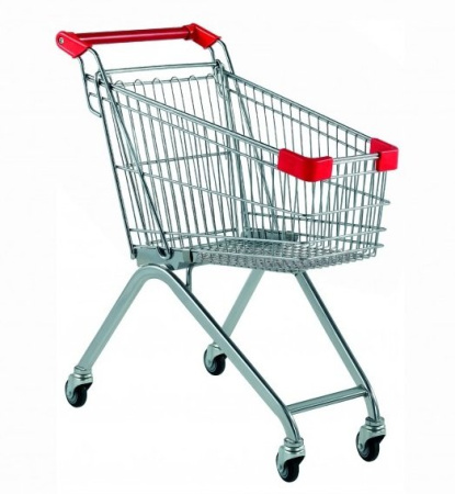 Покупательская тележка EKSI KTE060W/BS RD на 60 л