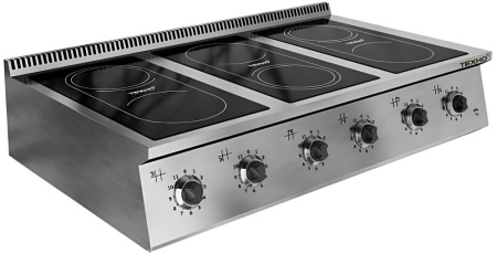 Плита индукционная Техно-ТТ ИП7-6/3,5/02С 6-конфорочная плоская Плита индукционная Техно-ТТ ИП7-6/3,5/02С 6-конфорочная плоская