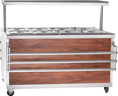 Передвижной мармит Abat ЭМК-70ПМ-01 кашированный