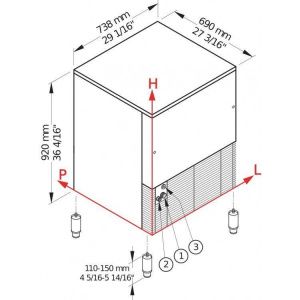 GB 1540W габариты GB 1540W габариты