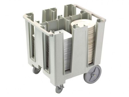Тележка для тарелок Cambro DCS1125 сер. в крап.