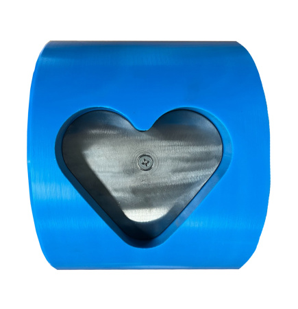 Формовочный барабан Kocateq Heart для котлет 110 mm mold