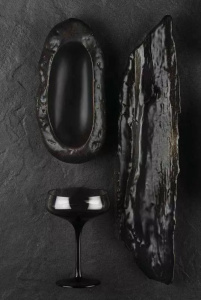 Тарелка плоская KUTAHYA GYOZA Matte Cream NRI22DU74019, 22 см