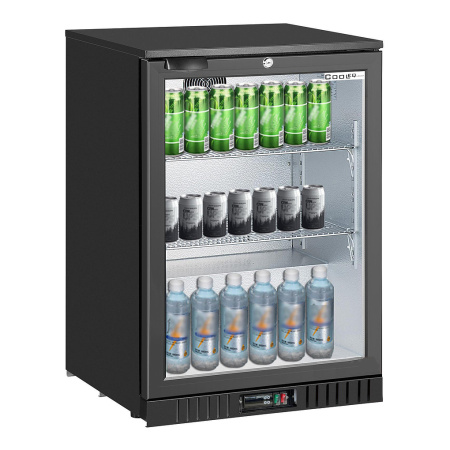 Шкаф холодильный барный Cooleq BF-140H черный