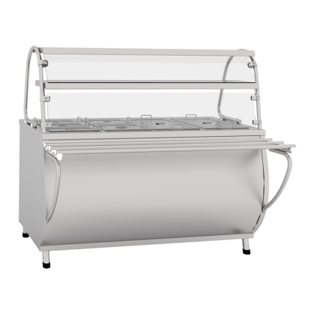 Комплект защитных экранов Abat 2 полки (1500 мм)