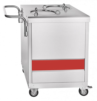 Прилавок для подогрева тарелок АБАТ ПТЭ 70КМ(П)-80