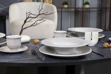 Тарелка KUTAHYA Panio Beige PAN30DU855A14, 300 мм