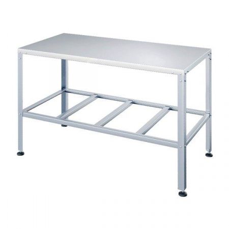 Разделочный стол открытый с решеткой-полкой