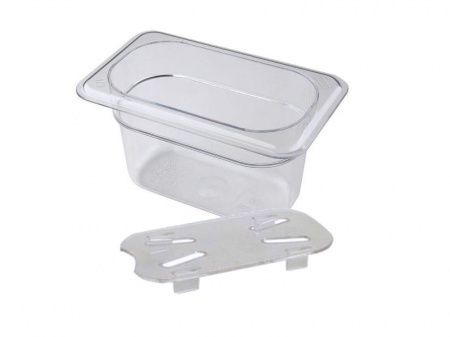 Дренажная полка Cambro 90CWD прозрачный GN 1/9 Дренажная полка Cambro 90CWD прозрачный GN 1/9