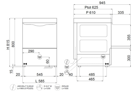 Посудомоечная машина Compack X54E