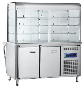 Прилавок Абат ПВВ(Н) 70М-С-ОК сзади