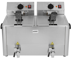 Фритюрница Viatto HDF8+8