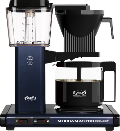 Синяя кофеварка Moccamaster KBG741 Select