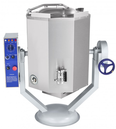 Пищеварочный котел Abat КПЭМ-60-ОМР сл. кран