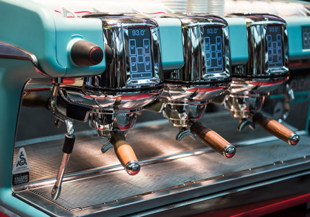 Кофемашина La Cimbali M100 RE GTi Turquoise DT/2