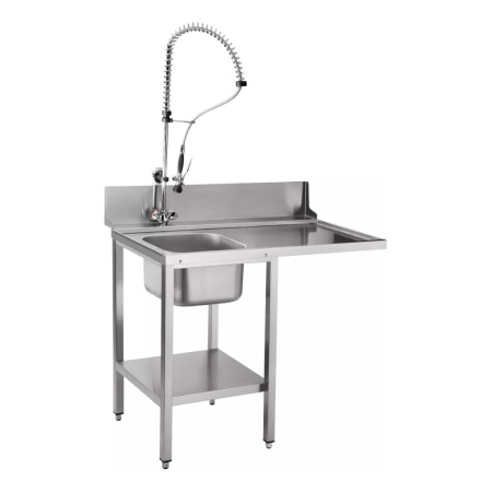 Стол предмоечный Abat СПМФ-7-1 с душем