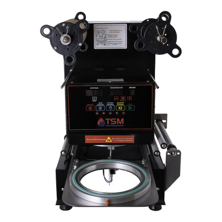 Автоматическая машина TSM H-180 для запайки круглых емкостей