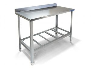 Производственный стол для общепита из нержавеющей стали Производственный стол для общепита из нержавеющей стали