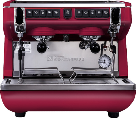 Кофемашина Nuova Simonelli Appia Life Compact 2GR V 220V  Red+Economizer+High Groups