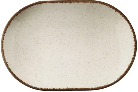 Блюдо KUTAHYA Color-X CXOFD24KY730P02 бежевое, 240 мм