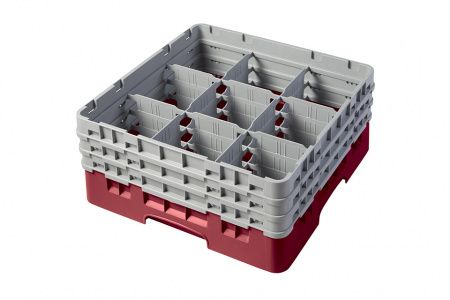 Кассета для бокалов Cambro 9S638 клюкв.