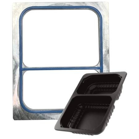 Матрица для запайщика Kocateq TS225 для 2-х секционных лотков