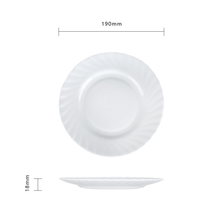 Тарелка EKSI WINDMILL NXP75T, десертная, 190 мм