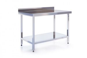 Профессиональный стол для кухни из нержавейки Профессиональный стол для кухни из нержавейки