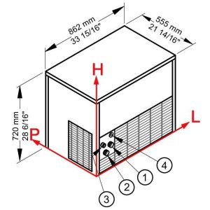 Brema C 150W габариты Brema C 150W габариты