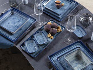 Салатник KUTAHYA CORENDON Blue Stone BNQR12X12MZT890003, 12x12 см