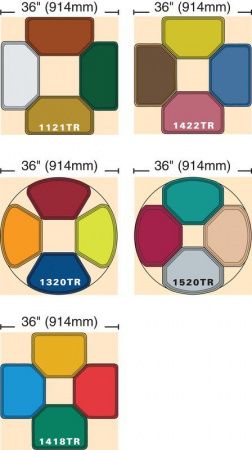 Поднос Cambro 1418TR зол.песок