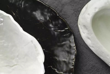 Блюдо KUTAHYA GYOZA Matte Black NRI24KY740170, 24 см