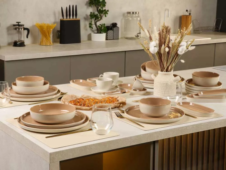 Тарелка плоская KUTAHYA LAGOM Latte NOR30DU855A31, 30 см