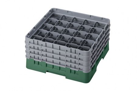 Кассета для бокалов Cambro 25S800 зел./сер.