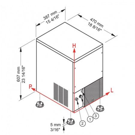 Габаритные размеры модели Брема 246