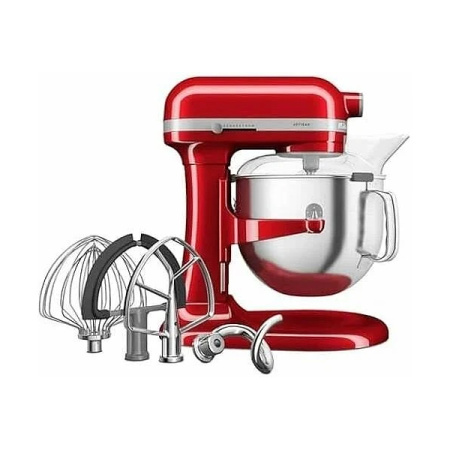 Планетарный миксер KitchenAid 5KSM55SXXEER красный