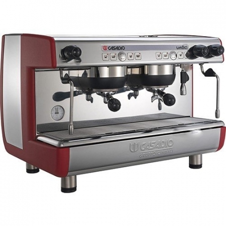 Кофемашина Casadio Undici A/2 TC красная