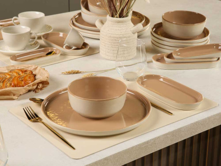 Блюдо KUTAHYA LAGOM Latte NOR17KY855A31, 17 см