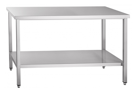 Стол производственный Abat СПРО-7-4 каркас из нерж. стали, с полкой