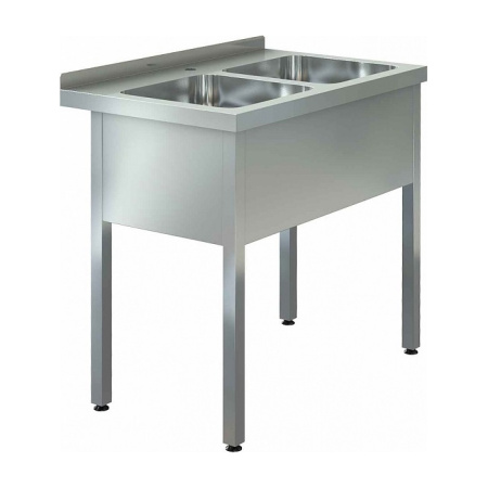 Моечная ванна Assum ВМЦ-П2-2/400 (950х600х850)