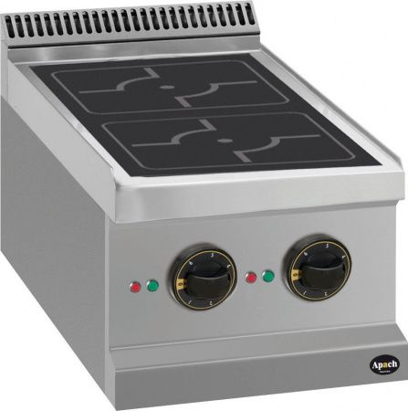 Настольная плита 2 конфорки APACH APRI-47T