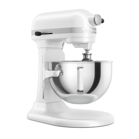 Планетарный миксер KitchenAid 5KSM55SXXEWH белый